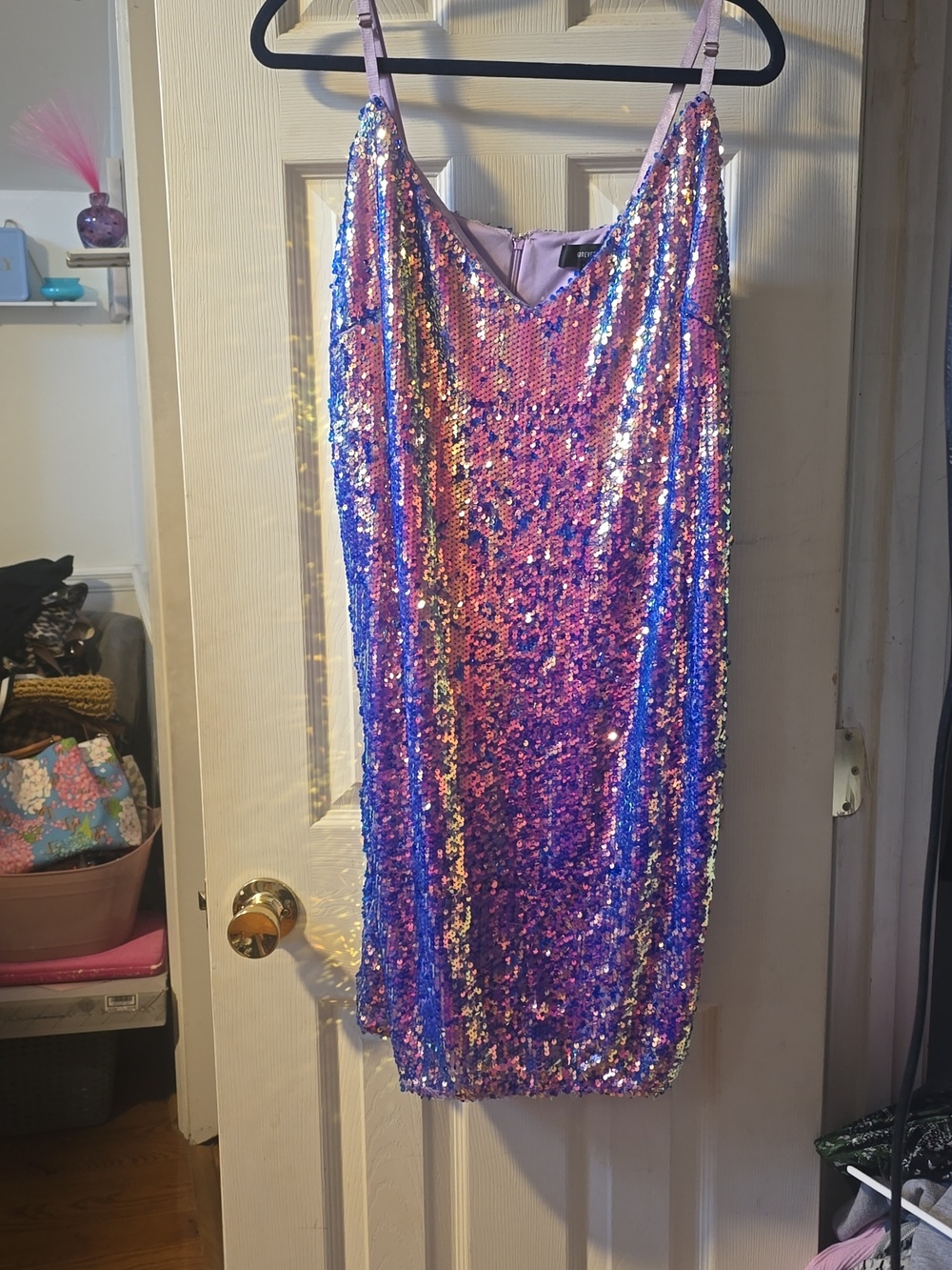 Forever 21 Purple Sequin Dress